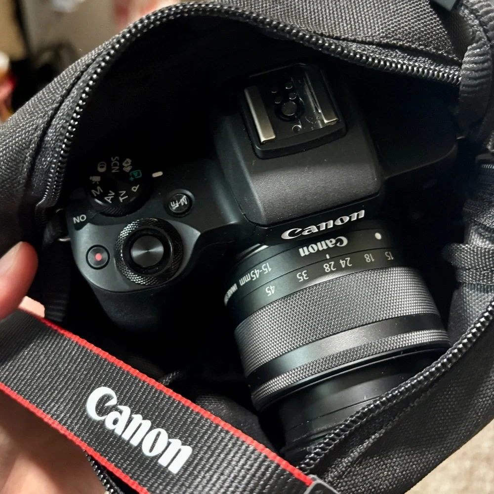 Canon EOS M50 Vlogging camera Kit with EF-M15-45mm lens